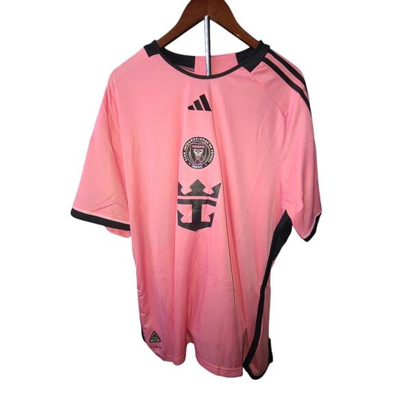Adidas Messi #10 Jersey - Inter Miami Pink - Size XXL - Picture 2 of 8